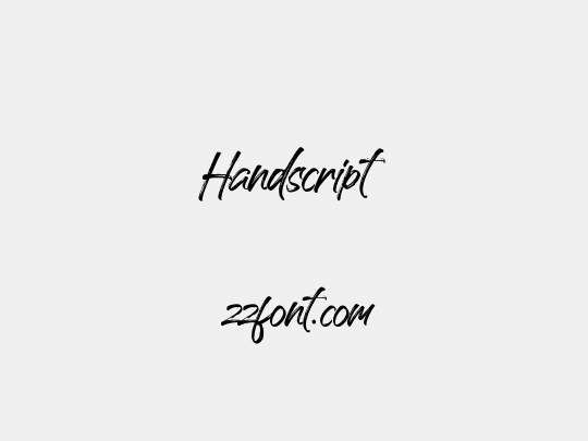 Handscript