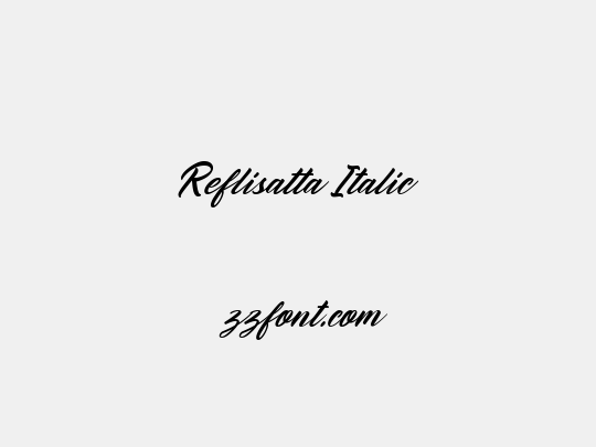 Reflisatta Italic