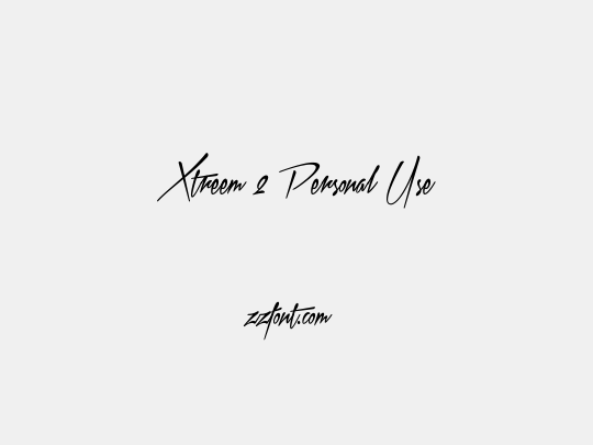 Xtreem 2 Personal Use