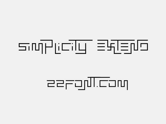 Simplicity Extend