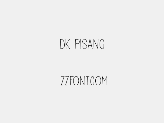 DK Pisang