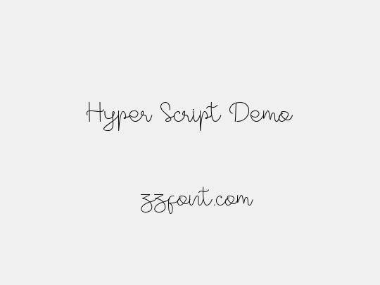 Hyper Script Demo