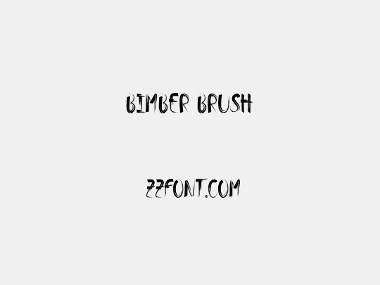 Bimber Brush