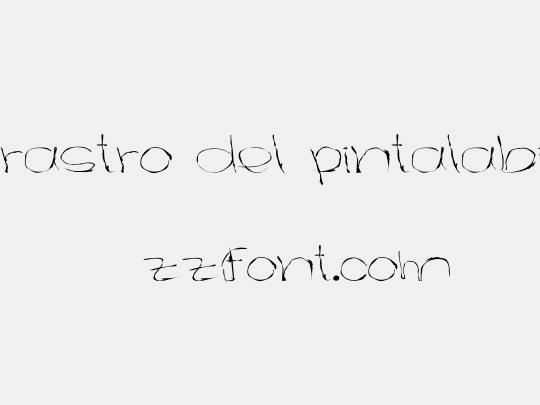 el rastro del pintalabios