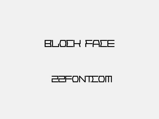 Block Face