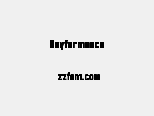 Bayformance