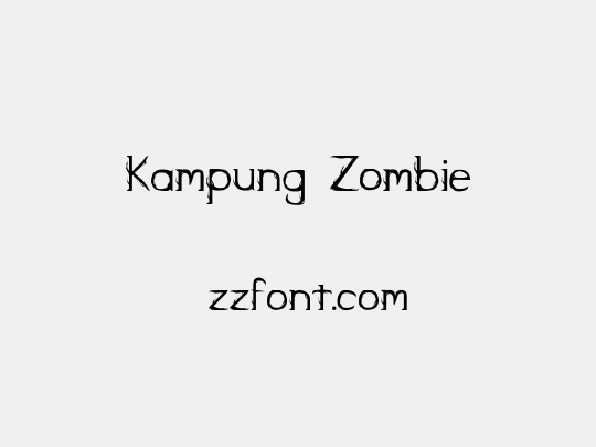 Kampung Zombie