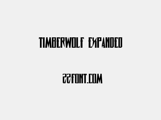 Timberwolf Expanded