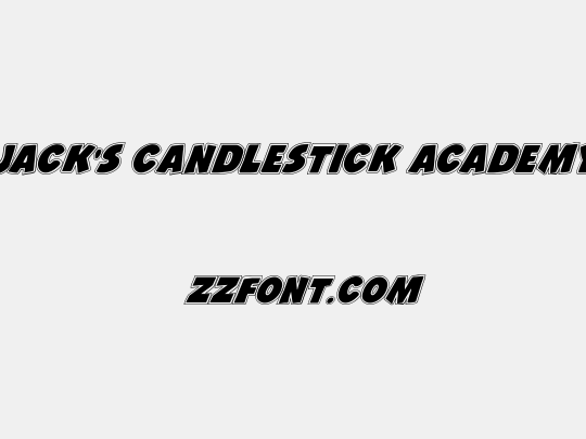 Jack's Candlestick Academy