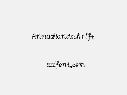 AnnasHandschrift