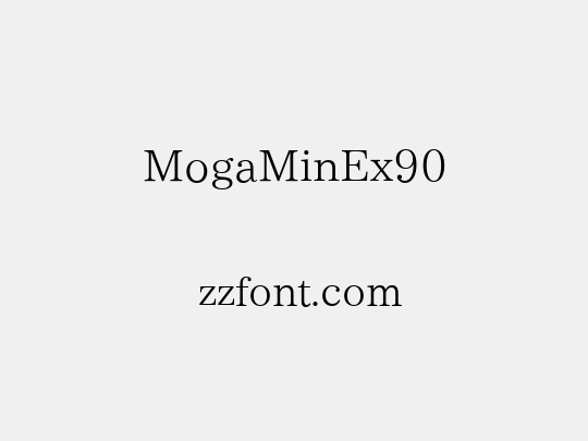 MogaMinEx90
