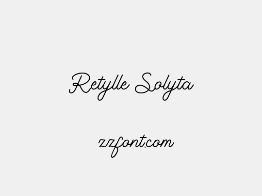 Retylle Solyta