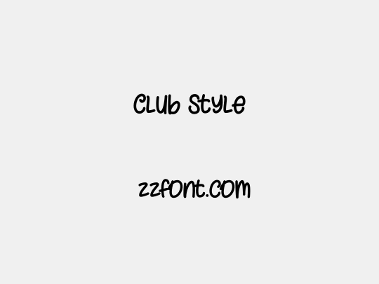 Club Style