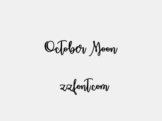 October Moon