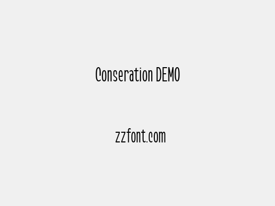 Conseration DEMO