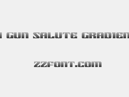 21 Gun Salute Gradient