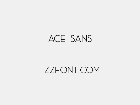 Ace Sans
