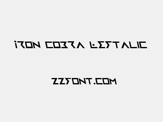 Iron Cobra Leftalic