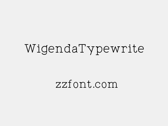 WigendaTypewrite