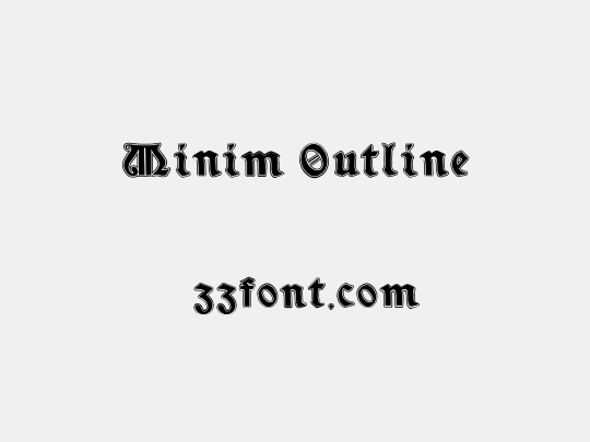 Minim Outline
