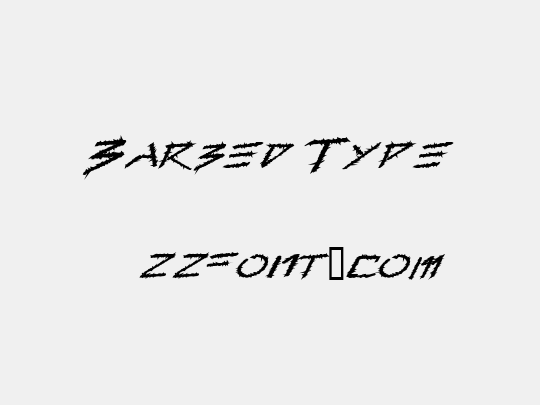 Barbed Type