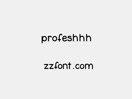 profeshhh