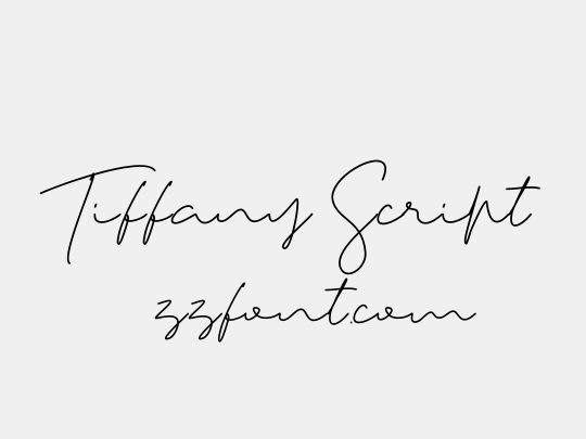 Tiffany Script
