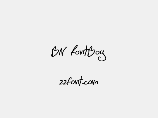 BN FontBoy
