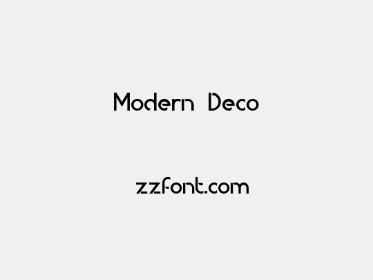 Modern Deco