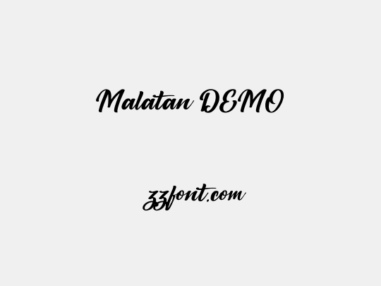 Malatan DEMO