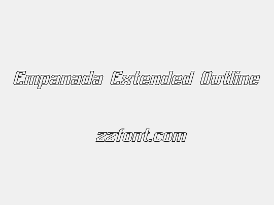 Empanada Extended Outline