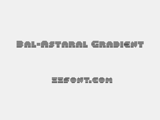 Bal-Astaral Gradient