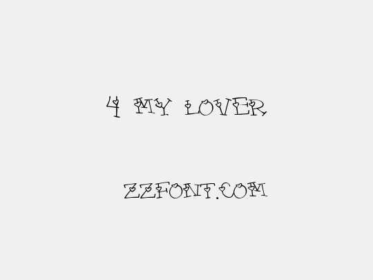 4 my lover