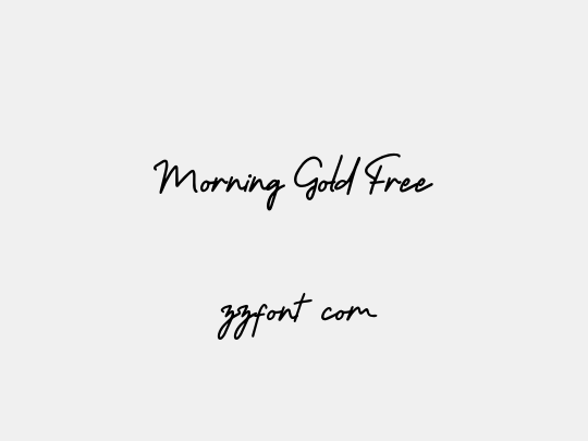 Morning Gold Free