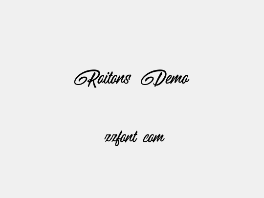 Raitons Demo