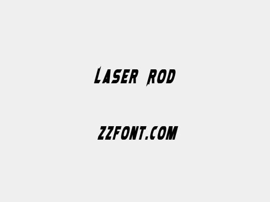 Laser Rod