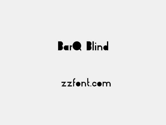 BarQ Blind