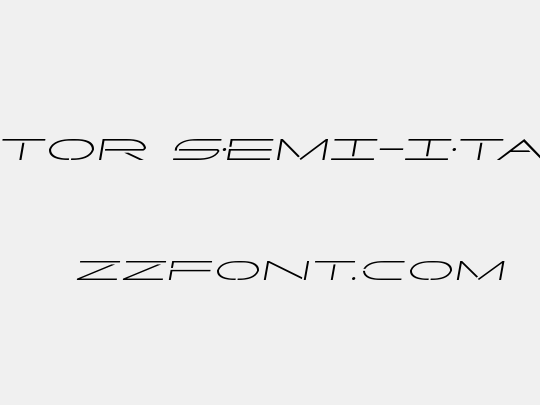 Factor Semi-Italic