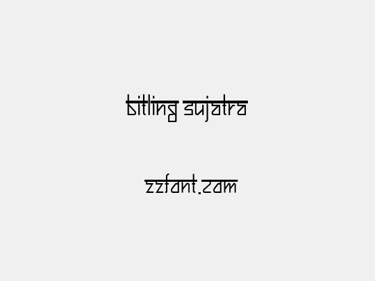 Bitling sujatra