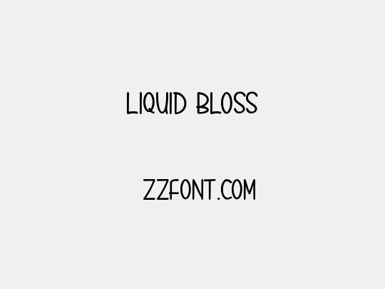 LIQUID BLOSS