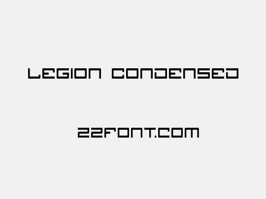 Legion Condensed