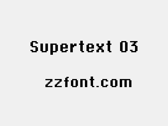 Supertext 03