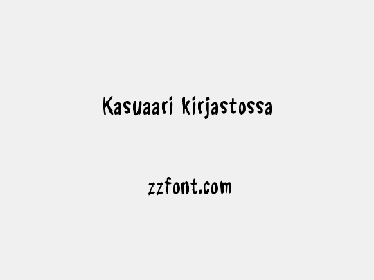 Kasuaari kirjastossa