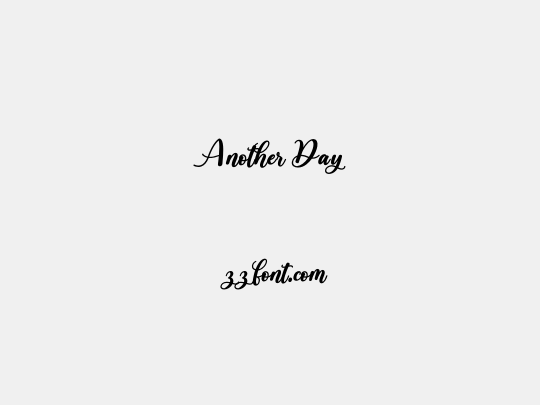 Another Day