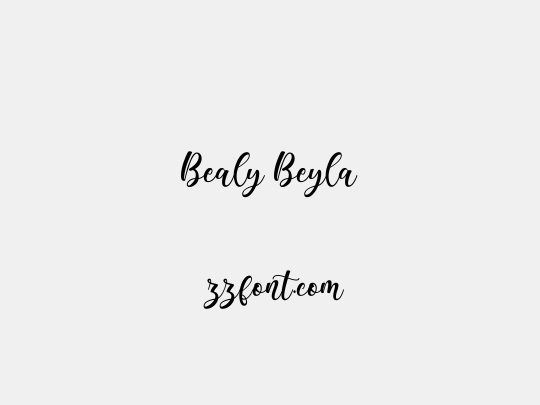 Bealy Beyla