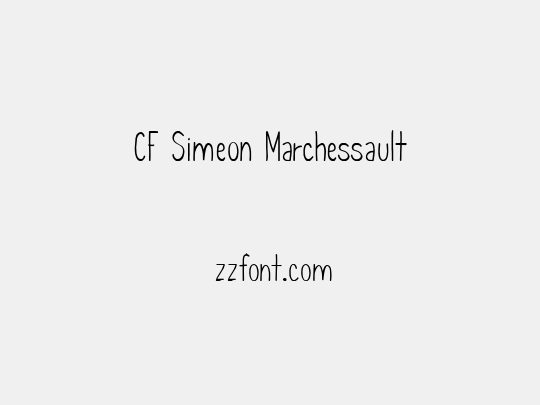 CF Simeon Marchessault