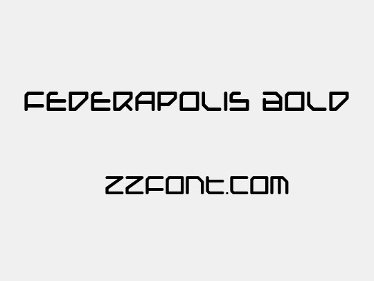 Federapolis Bold
