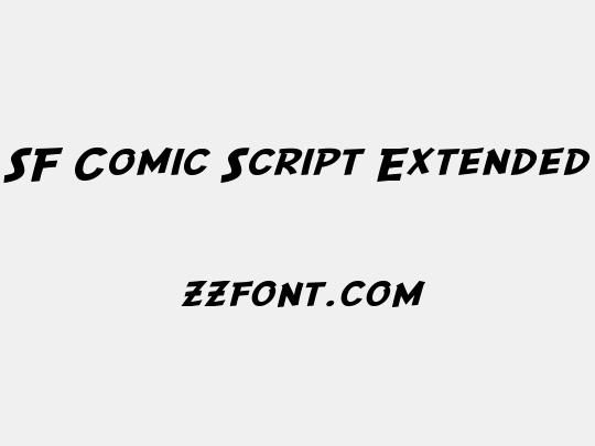 SF Comic Script Extended