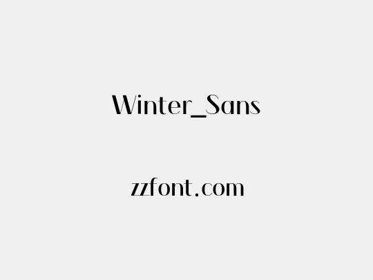 Winter_Sans