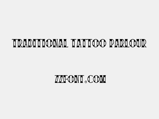 Traditional Tattoo Parlour